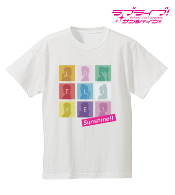 シルエットモノグラムTシャツ(ホワイト)