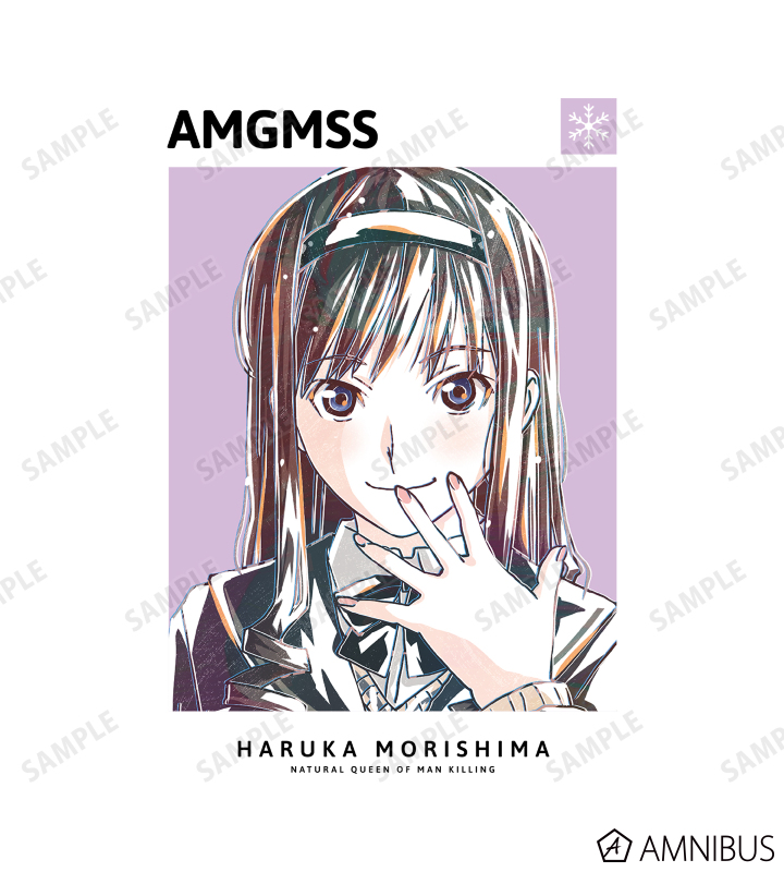 アマガミSS - 森島はるか Ani-Art Tシャツ/レディース | AMNIBUS