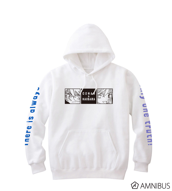 名探偵コナン パーカー 江戸川コナン 灰原哀 レディース Amnibus アムニバス