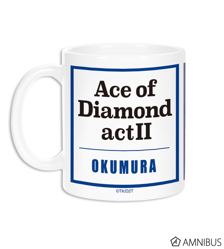 ダイヤのA ラウンドワン　ROUND1 缶バッジ　奥村光舟 原作 ダイヤのA actⅡ バースデー缶バッジ 奥村 光舟
