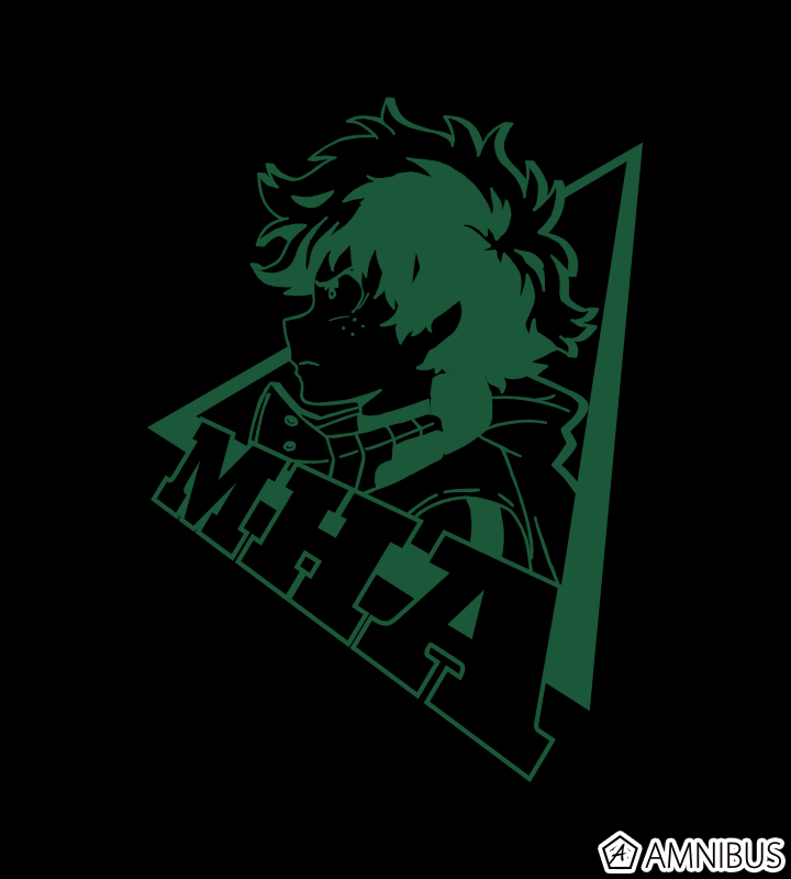 JOURNAL STANDARDコラボ Tシャツ(緑谷出久/ブラック)