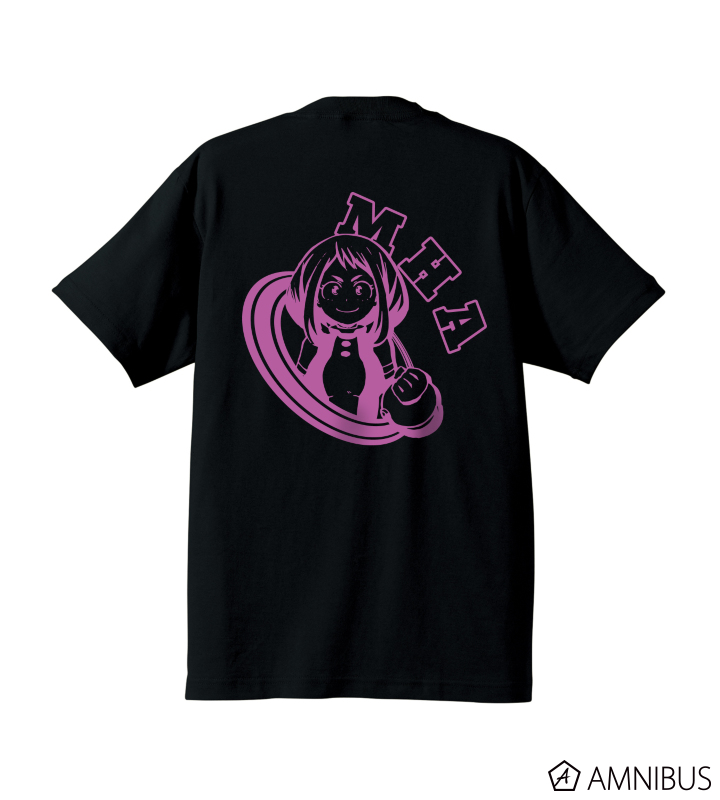 JOURNAL STANDARDコラボ Tシャツ(麗日お茶子/ブラック)
