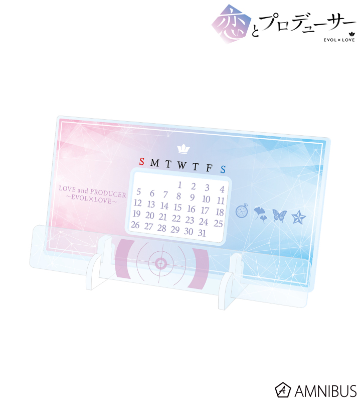 卓上アクリル万年カレンダー