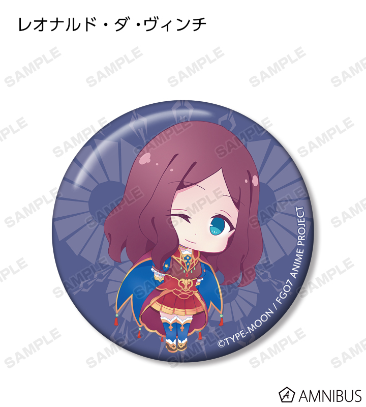 FGO ロマニ・アーキマン レオナルド・ダ・ヴィンチ アニメイト 特典 缶バッジ ゼンショーネットストア【本店】｜ビッグ缶バッジ2個セット