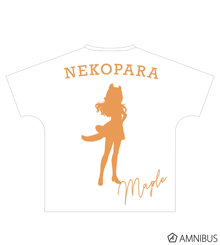 ネコぱら - メイプル フルグラフィックTシャツ/ユニセックス