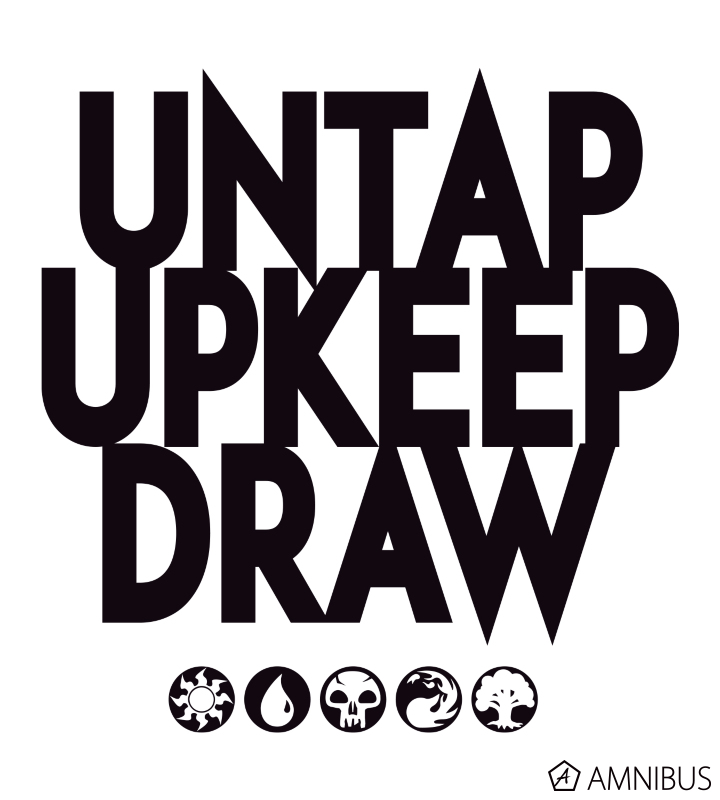 UNTAP UPKEEP DRAW Tシャツ