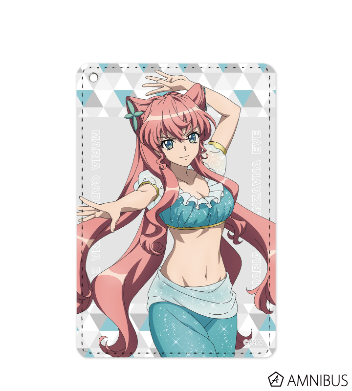 戦姫絶唱シンフォギアｘｖ 描き下ろしイラスト マリア カデンツァヴナ イヴ 童話ver 1ポケットパスケース Amnibus アムニバス