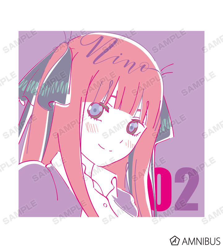 五等分の花嫁 アパレル 二乃 キーホルダー Tシャツ 映画『五等分の花嫁』アクリルキーホルダー02.中野二乃