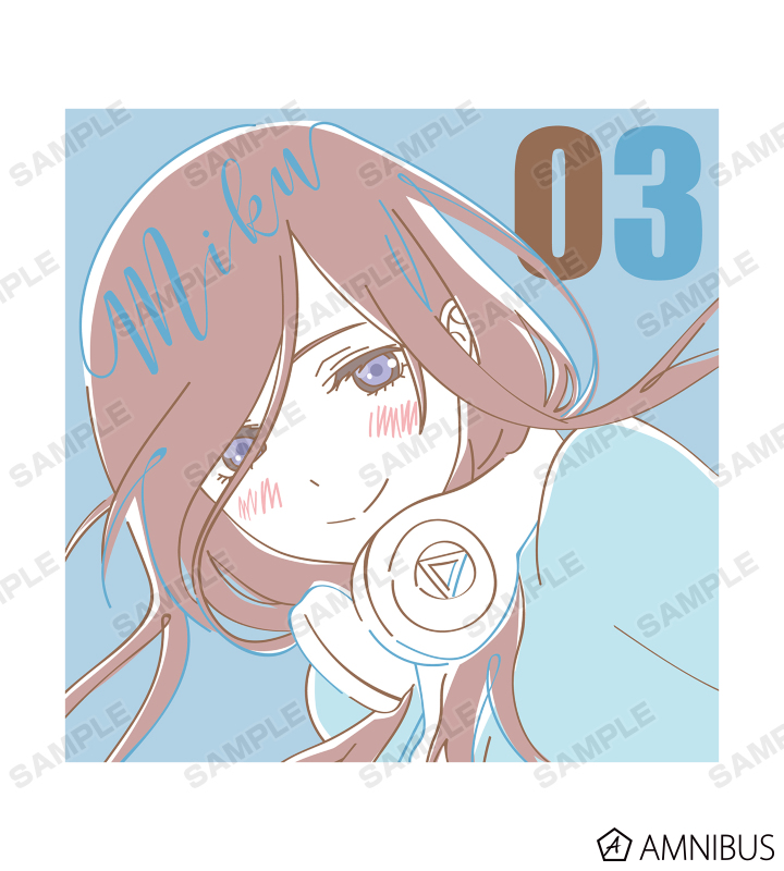 三玖 lette-graph Tシャツ