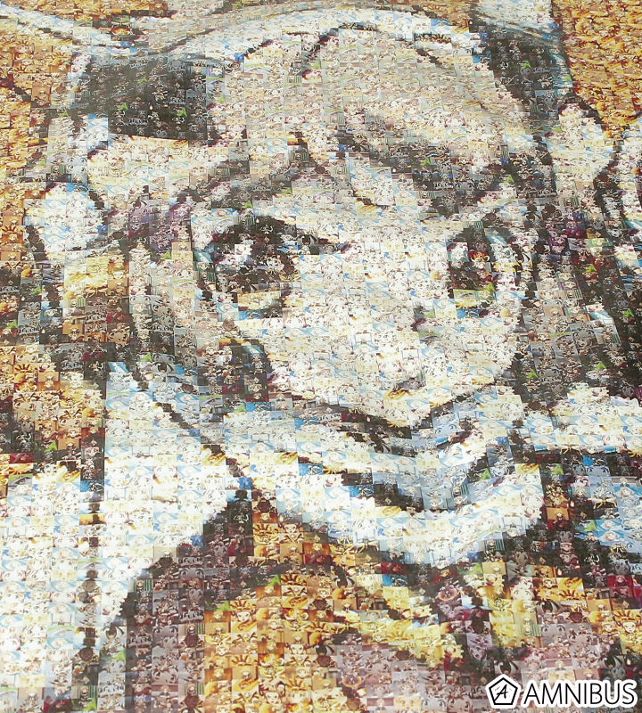 立花 響 モザイクアートTシャツ