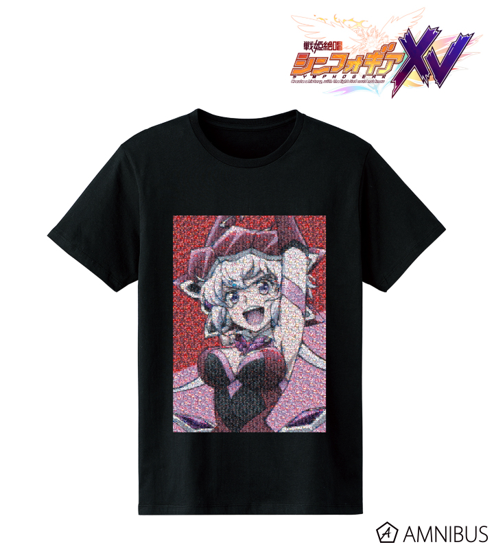戦姫絶唱シンフォギアXV - 雪音 クリス モザイクアートTシャツ