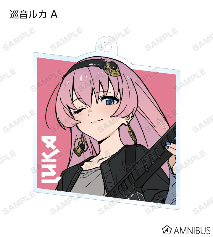描き下ろしイラスト バンドver. Art by tarou2 トレーディングアクリルキーホルダー