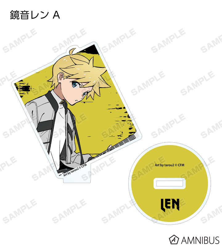 描き下ろしイラスト バンドver. Art by tarou2 トレーディングアクリルスタンド