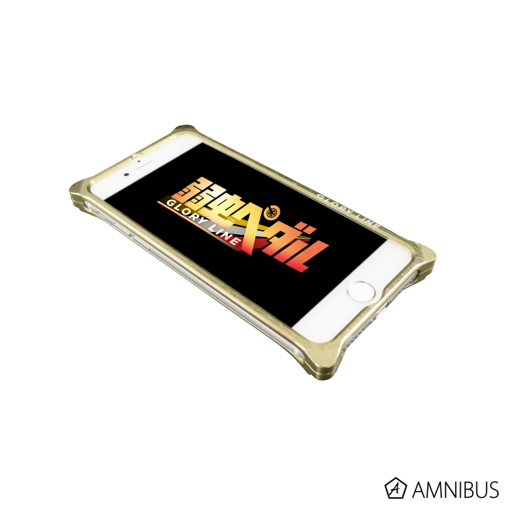 弱虫ペダル ソリッドバンパー&背面アルミパネル 小野田 坂道 for iPhone 8 / 7