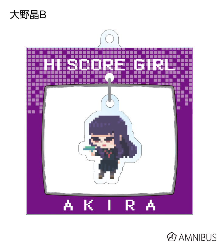 トレーディングゆらゆらアクリルキーホルダー