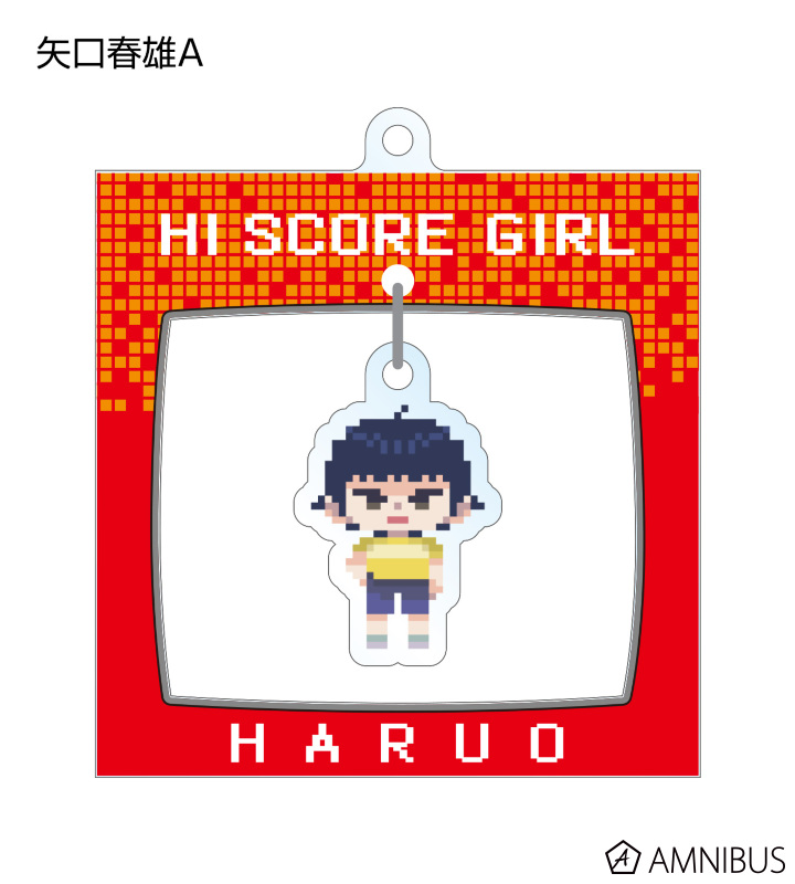 トレーディングゆらゆらアクリルキーホルダー