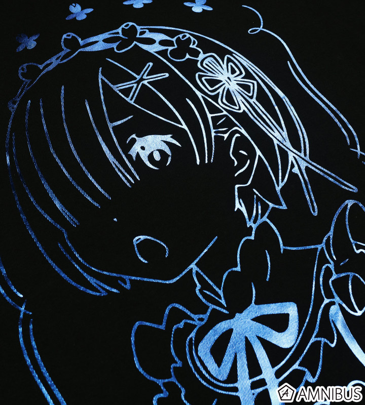 箔プリントTシャツ(レム)