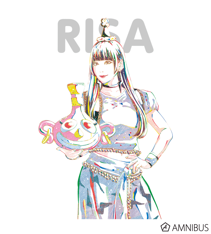相沢梨紗 Ani-Art Tシャツ