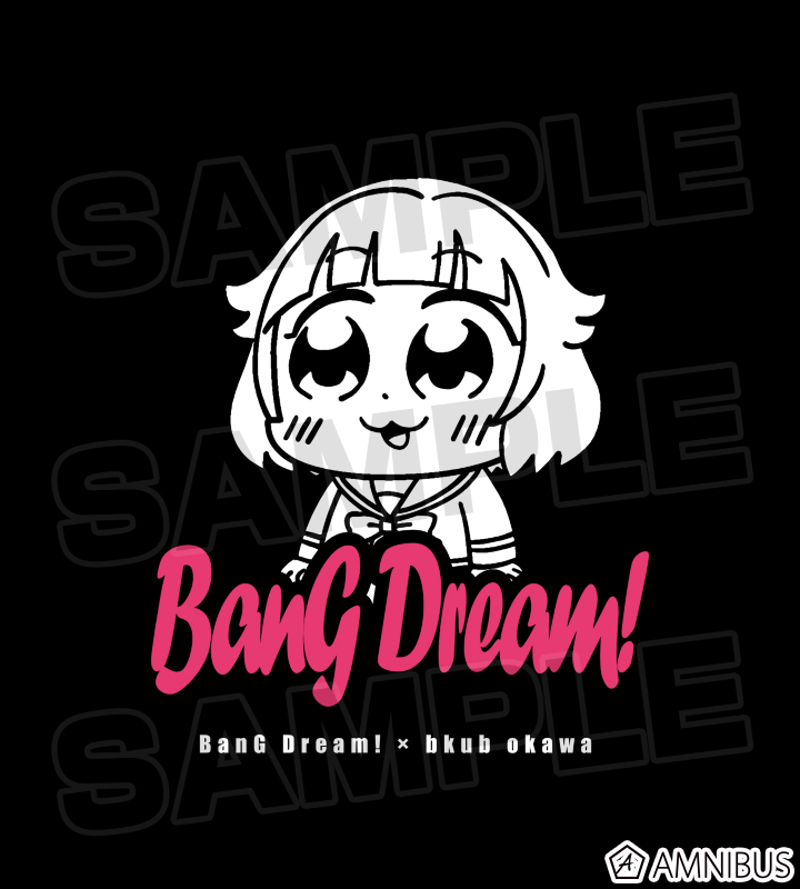 BanG Dream! × 大川ぶくぶ 牛込 りみ Tシャツ