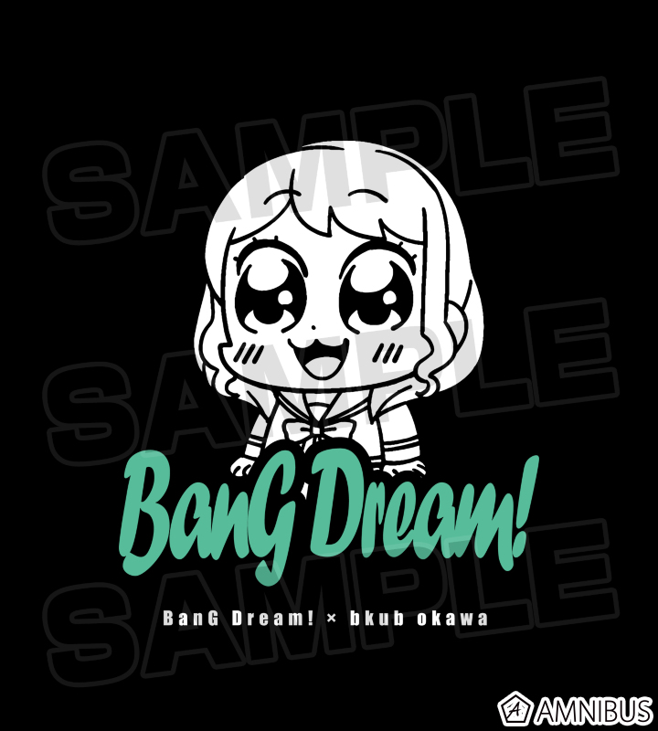 BanG Dream! × 大川ぶくぶ 丸山 彩 Tシャツ