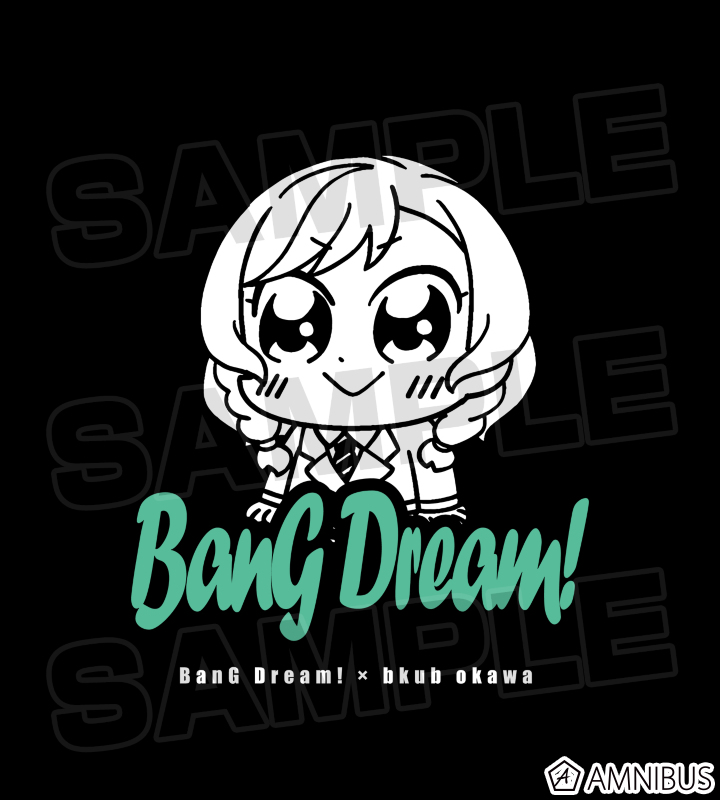 BanG Dream! × 大川ぶくぶ 氷川 日菜 Tシャツ