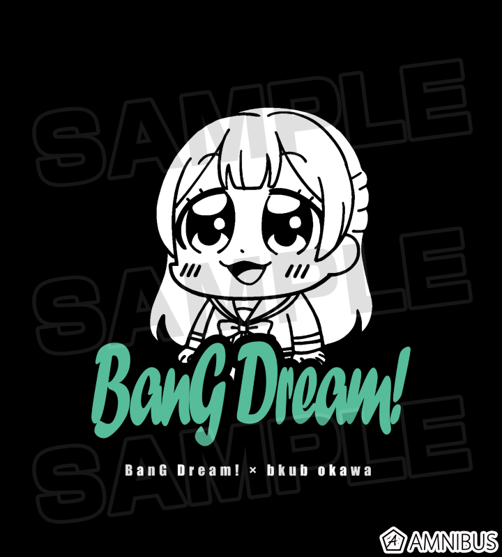 BanG Dream! × 大川ぶくぶ 白鷺 千聖 Tシャツ