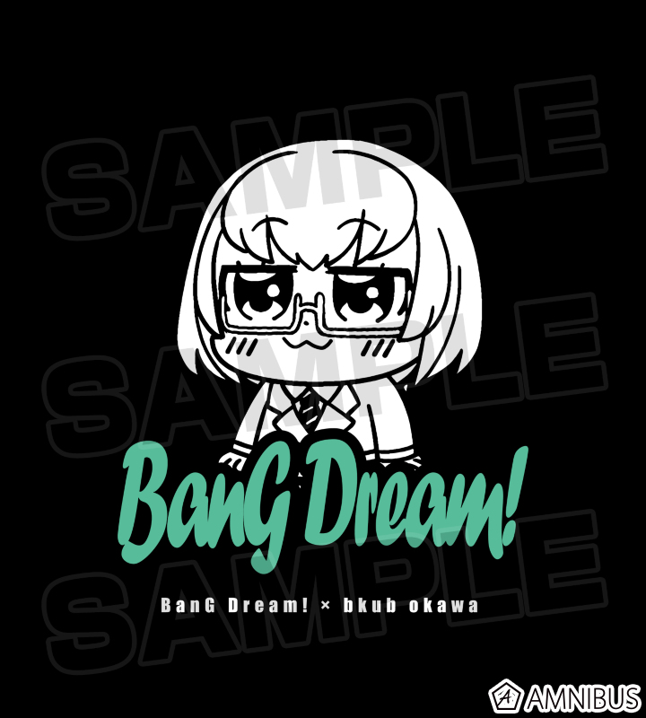 BanG Dream! × 大川ぶくぶ 大和 麻弥 Tシャツ