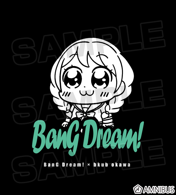 BanG Dream! × 大川ぶくぶ 若宮 イヴ Tシャツ