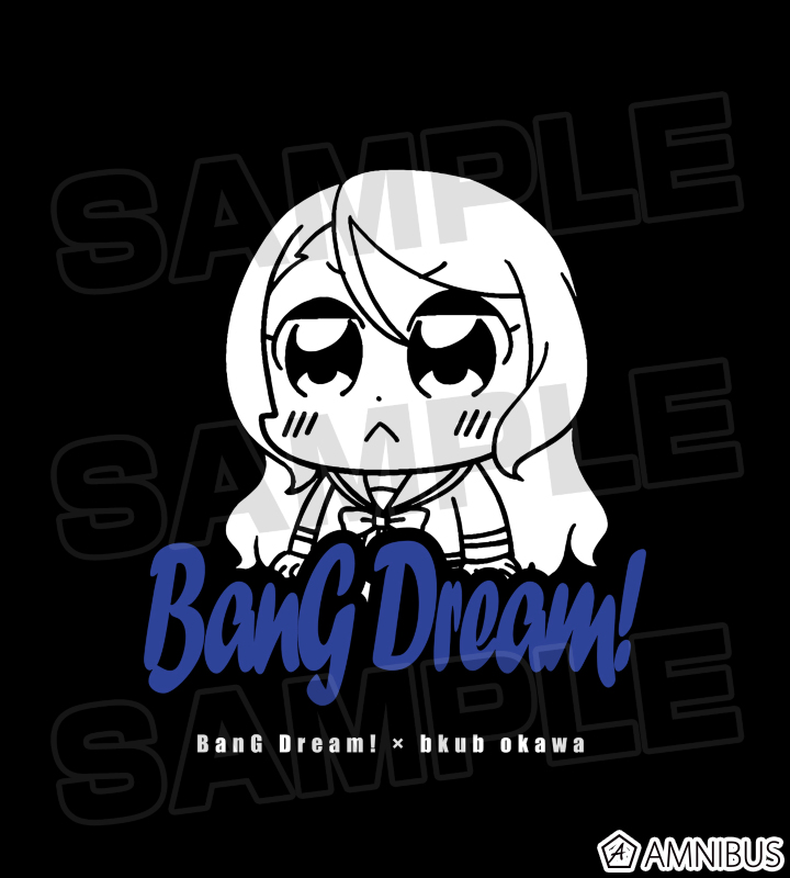 BanG Dream! × 大川ぶくぶ 氷川 紗夜 Tシャツ