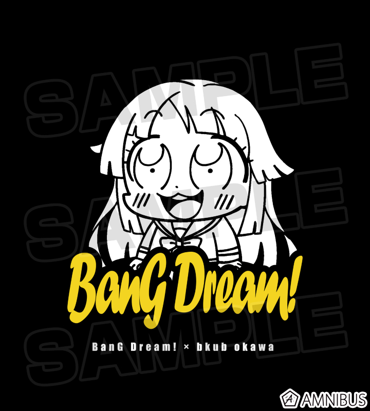 BanG Dream! × 大川ぶくぶ 弦巻 こころ Tシャツ
