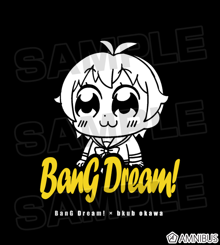 BanG Dream! × 大川ぶくぶ 北沢 はぐみ Tシャツ