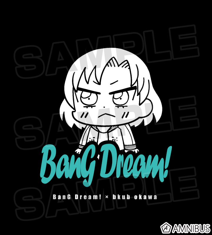 BanG Dream! × 大川ぶくぶ マスキング Tシャツ
