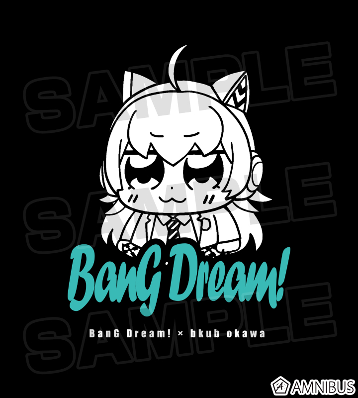 BanG Dream! × 大川ぶくぶ チュチュ Tシャツ