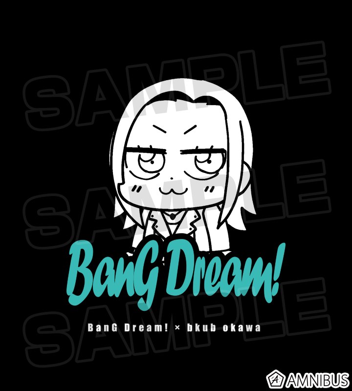 BanG Dream! × 大川ぶくぶ レイヤ Tシャツ
