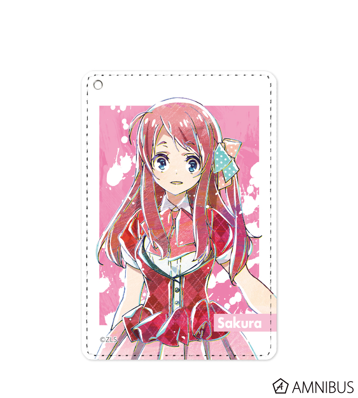 ゾンビランドサガ 源 さくら Ani Art 1ポケットパスケース Amnibus アムニバス