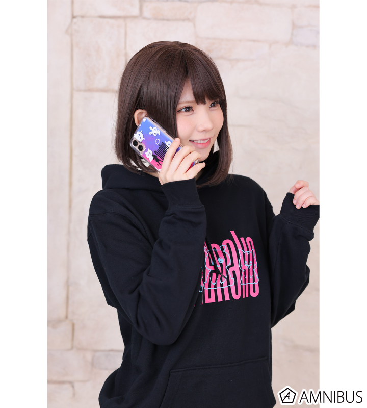 えなこグッズ えなこ - えなこオリジナルデザイン ネオンサンドiPhoneケース
