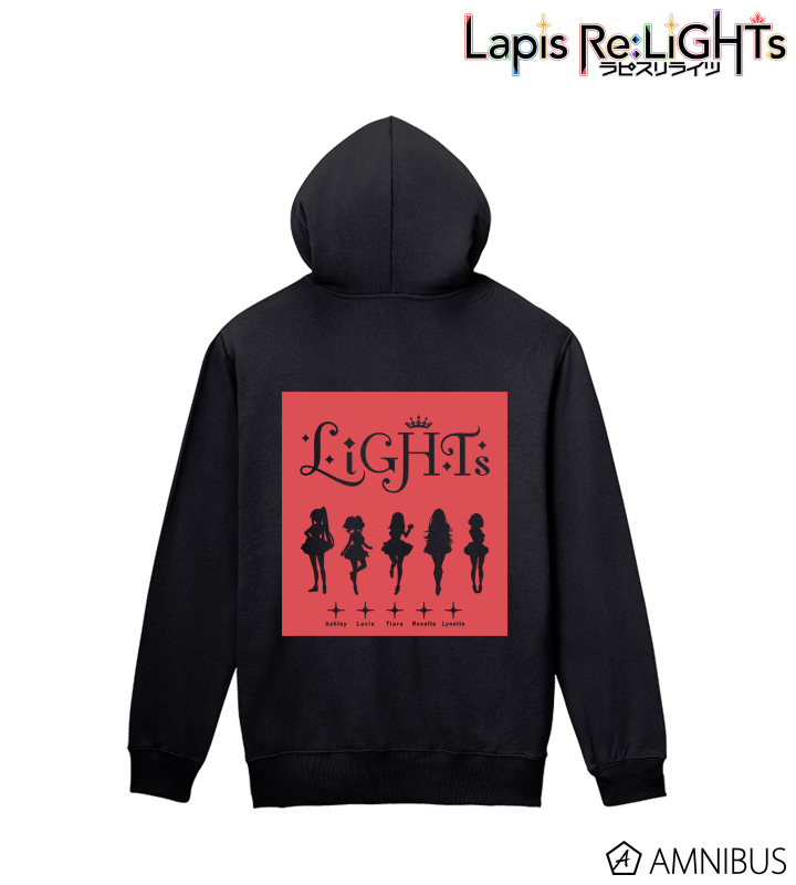 LiGHTs ジップパーカー