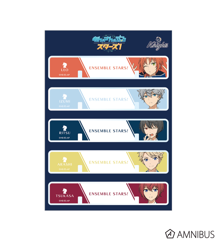 Tvアニメ あんさんぶるスターズ Knights 卓上アクリル万年カレンダー 着せ替えパーツ Amnibus アムニバス