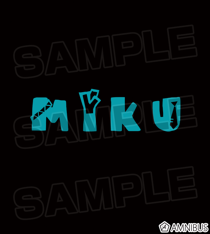初音ミク モチーフパーカー