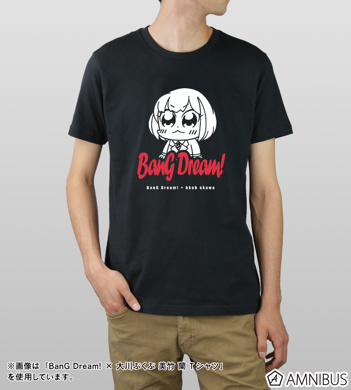 BanG Dream! × 大川ぶくぶ 青葉 モカ Tシャツ