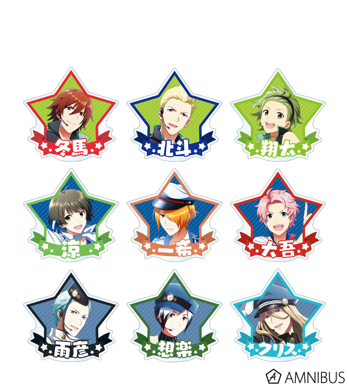 アイドルマスター Sidem トレーディングアクリルマグネット Ver B Amnibus アムニバス