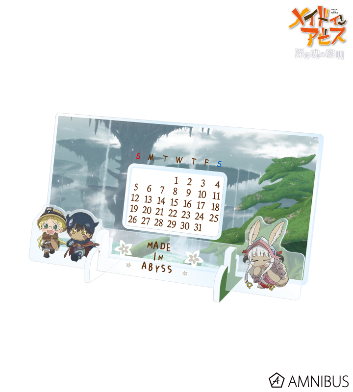 卓上アクリル万年カレンダー