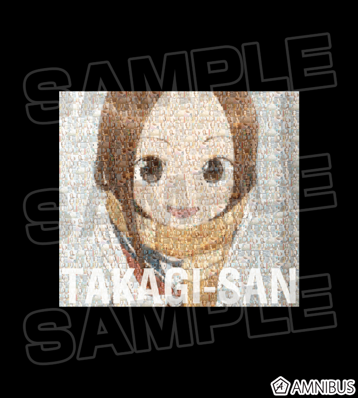 からかい上手の高木さん2 - 高木さん モザイクアートTシャツ