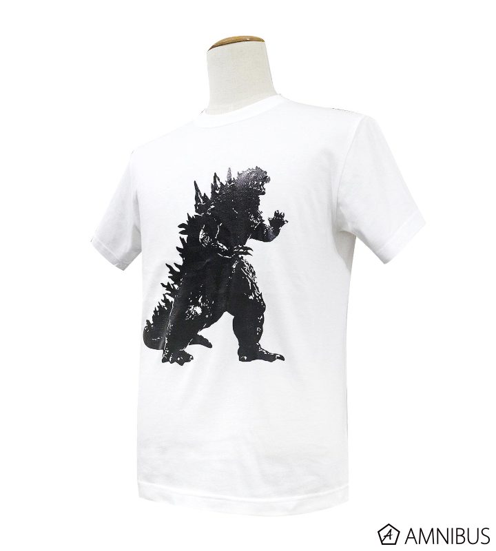 ゴジラ箔プリントTシャツ