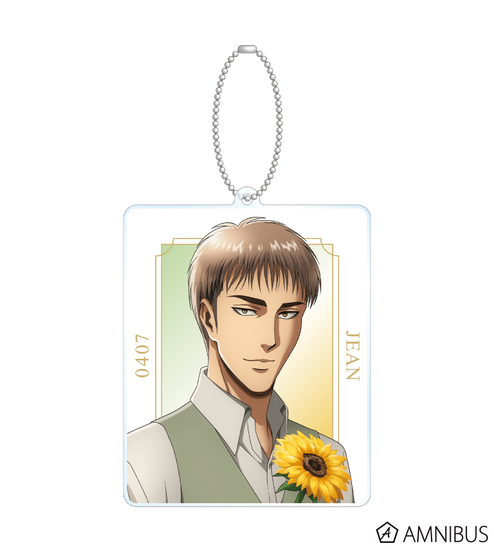 進撃の巨人 描き下ろしイラスト ジャン Bigアクリルキーホルダー Amnibus アムニバス