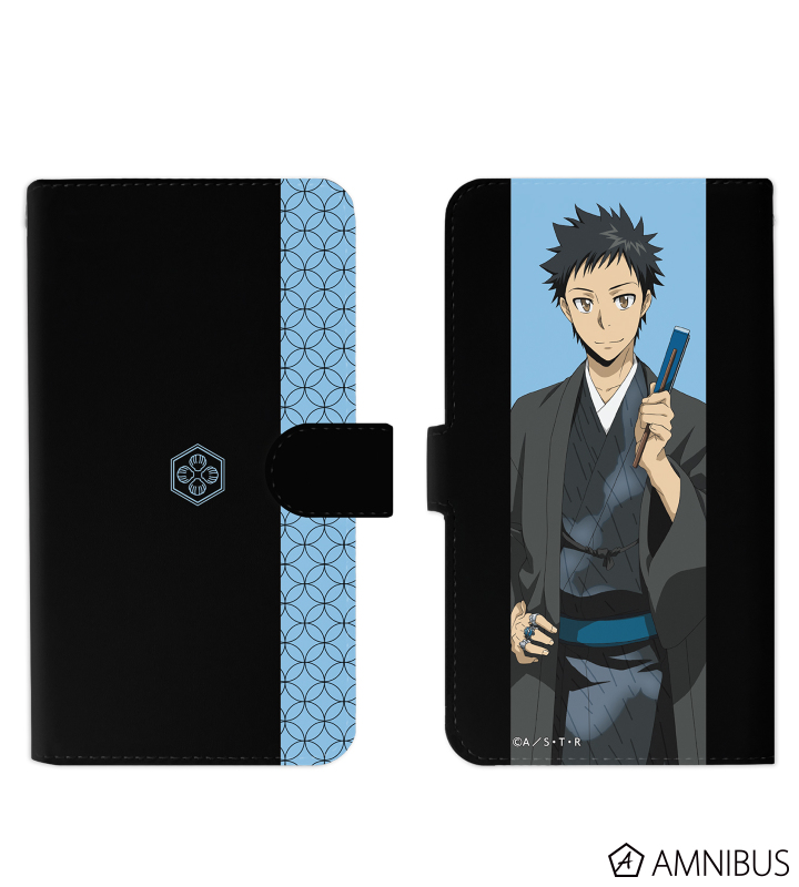 家庭教師ヒットマンreborn 描き下ろしイラスト 山本武 和服ver 手帳型スマホケース Amnibus アムニバス