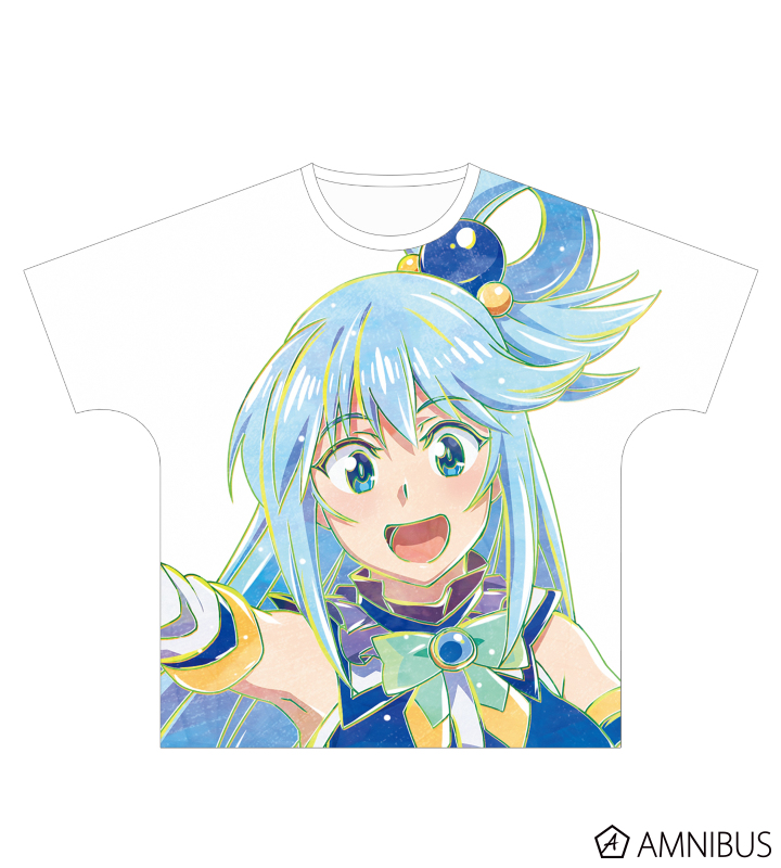 映画 この素晴らしい世界に祝福を 紅伝説 アクア Ani Art フルグラフィックtシャツ ユニセックス Amnibus アムニバス
