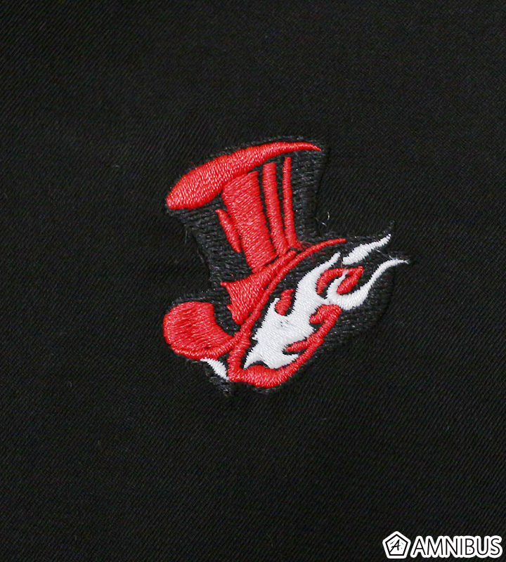 ペルソナ5 - ワンポイント刺繍シャツ(怪盗団)/メンズ | AMNIBUS