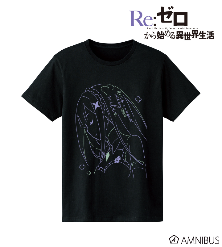 エミリア lette-graph Tシャツ