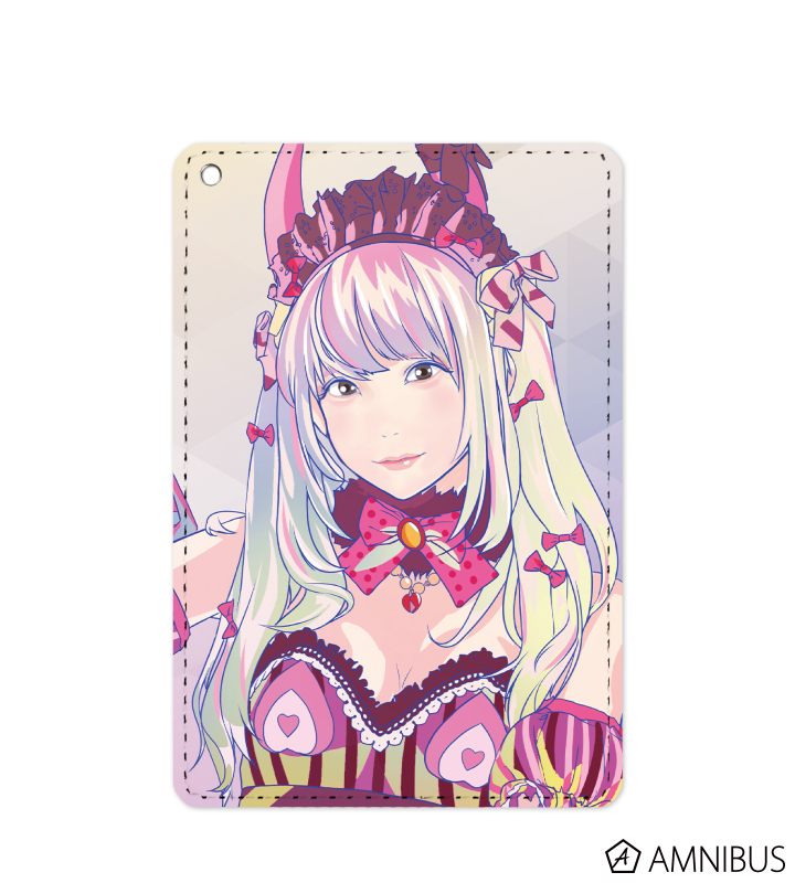 Ani-Art clear label 1ポケットパスケース